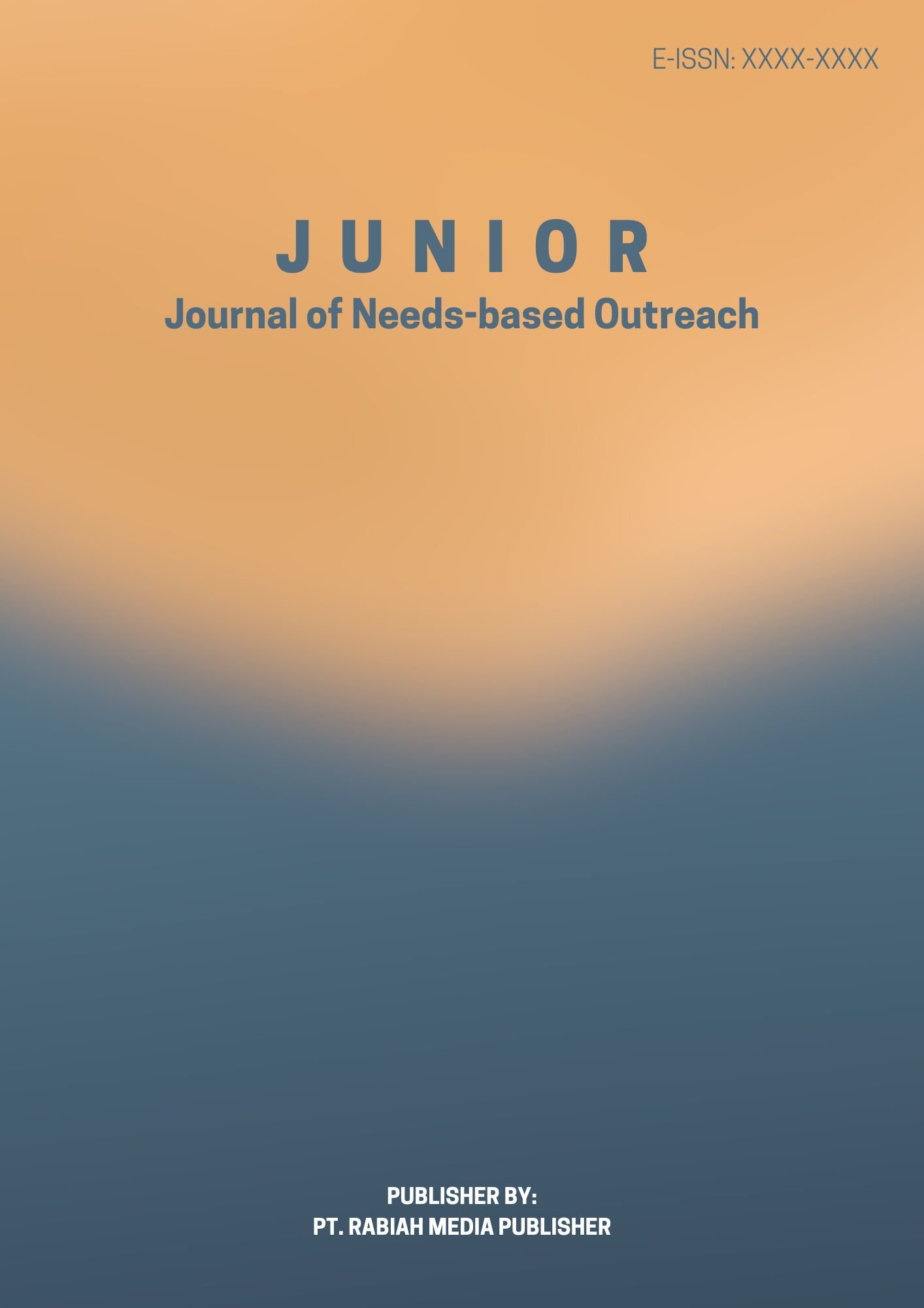 					View Vol. 1 No. 2 (2025): JUNIOR: Journal of Needs-based Outreach
				
