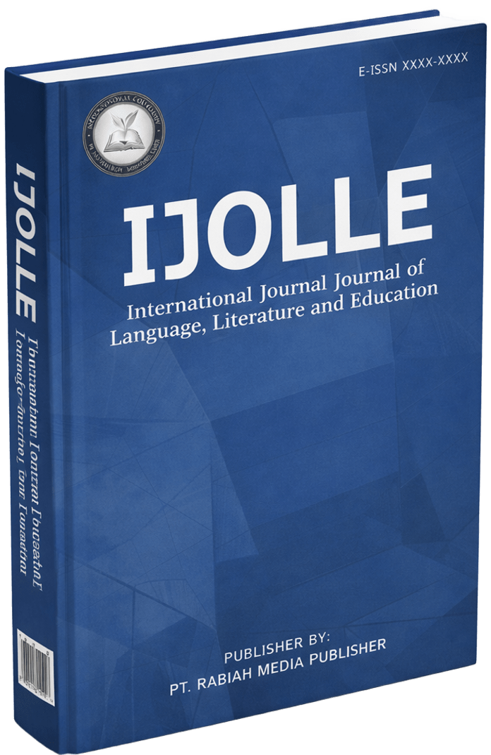 					View Vol. 1 No. 01 (2026): IJOLLE: International Journal of Language, Literature and Education
				